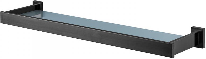 Haceka Edge Planchet Glas Grafiet Gunmetal 60cm 1208812