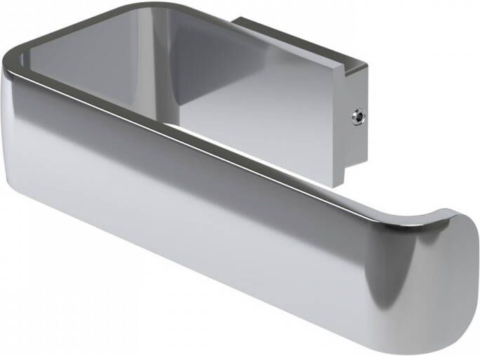 Haceka Toiletrolhouder Aline Brushed 15 6x3 5 cm Aluminium Geborsteld Zilver