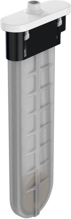 Hansgrohe Finoris afbouwdeel met slangbox ovaal mat wit 28020700