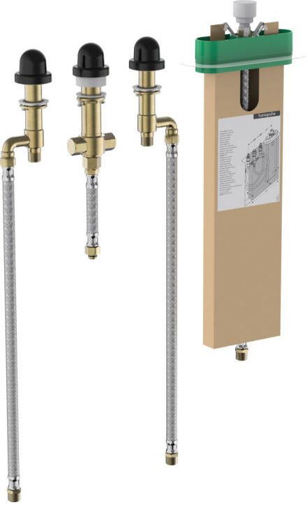 Hansgrohe Vivenis basisgarnituur voor 4 gats badkraan met sbox