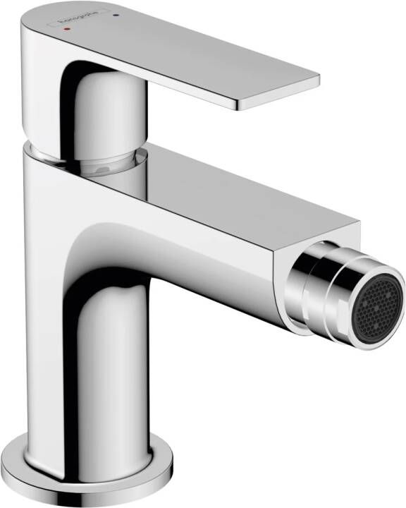 Hansgrohe Bidetmengkraan Rebris E Eengreeps Met Safetyfunctie en Trekwaste Chroom