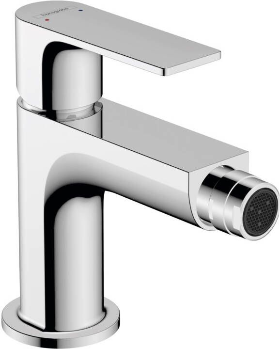 Hansgrohe Rebris e 1-gr bidetmengkraan met trekwaste metaal chroom 72213000