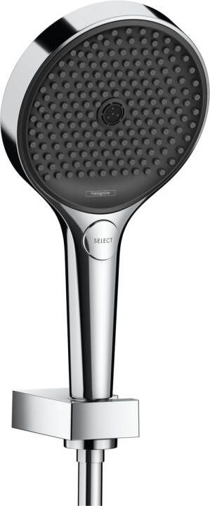 Hansgrohe Rainfinity badset m. PowderRain 130 3jet handdouche met wandhouder met doucheslang 125cm chroom 26852000
