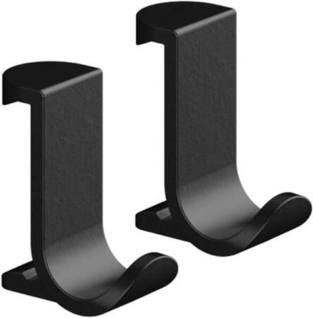 Hansgrohe Wallstoris handdoekhaak 1.8x3.9x3.2cm 2 stuks Zwart mat 27914670