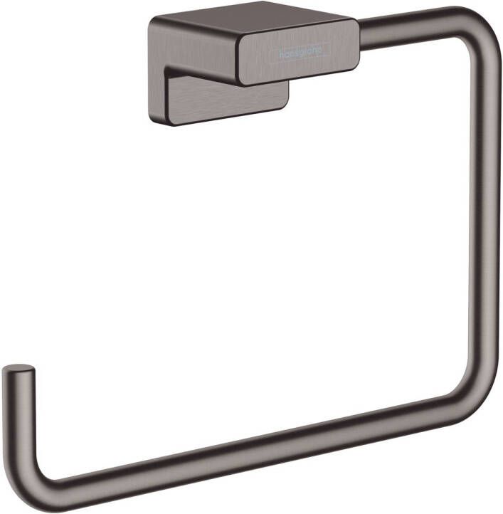 Hansgrohe AddStoris Handdoekhouder 18 9x4x12 cm Brushed Black Chrome