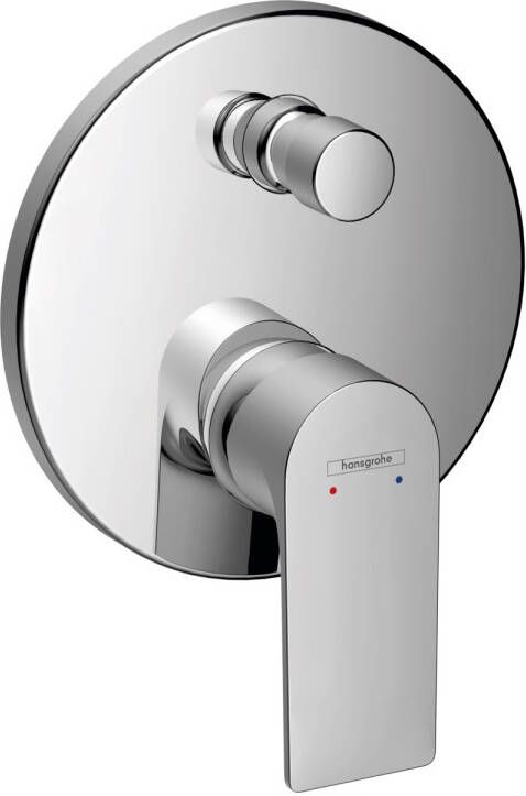 Hansgrohe Rebris E ééngreeps badmengkraan inbouw voor iBox universal chroom