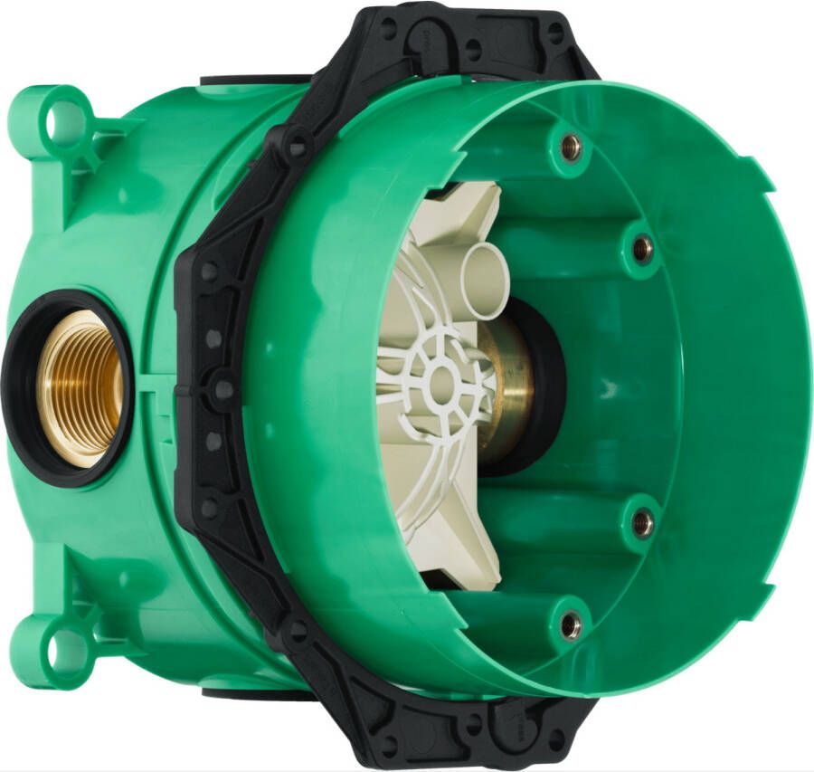 HANS GROHE HansGrohe basisgarnituur voor inbouwbad- en douchemengkraan en thermostaat met en zonder stopkraan