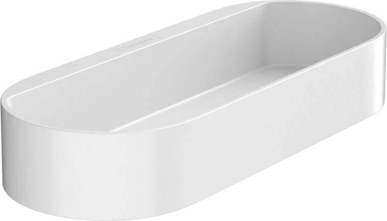 Hansgrohe Wallstoris opbergbakje 25x3.9x10cm Wit mat 27913700