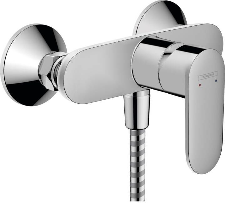 Hansgrohe Vernis Blend ééngreeps douchekraan opbouw met 2 flow rates chroom