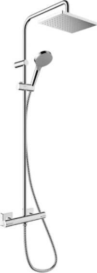 Hansgrohe Regendouche set Vernis Shape Showerpipe 230 1 Jet met Douchethermostaat Chroom - Foto 2