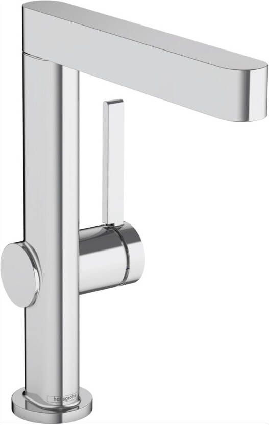 Hansgrohe Finoris ééngreeps wastafelmengkraan comfortzone 230 inclusief PushOpen wastegarnituur 24 8 cm chroom