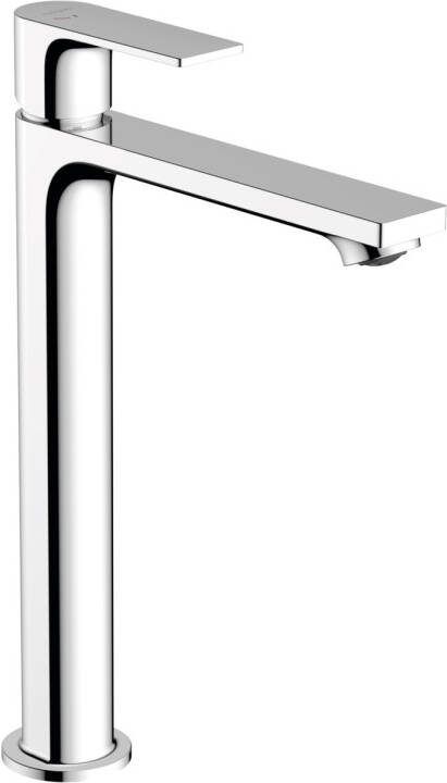 Hansgrohe Wastafelmengkraan Rebris E Eengreeps 240 CoolStart Voor Waskommen Met Trekwaste Chroom