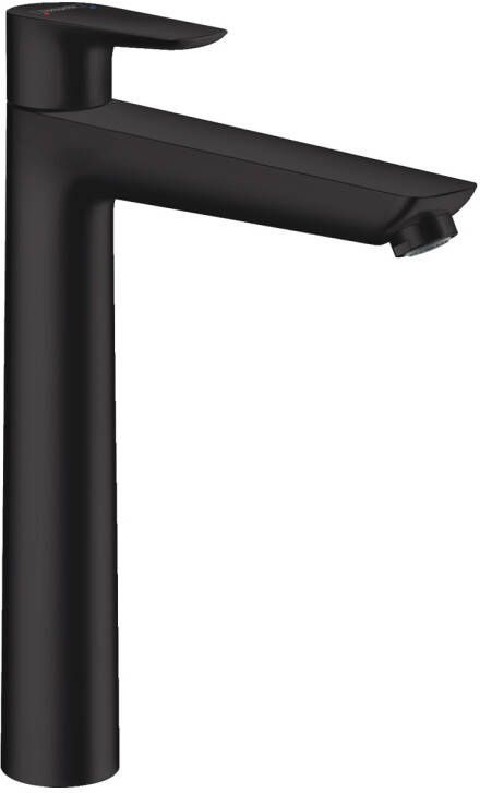 Hansgrohe Wastafelmengkraan Talis E 240 Eengreeps met Trekwaste Mat Zwart