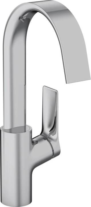 Hansgrohe Wastafelmengkraan Vivenis Eengreeps 210 Met Draaibare Uitloop En Trekwaste Chroom