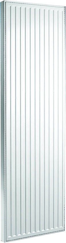 Henrad Alto paneelradiator 200x50cm type 21 1800watt 6 aansluitingen Staal Wit Glans 274202105