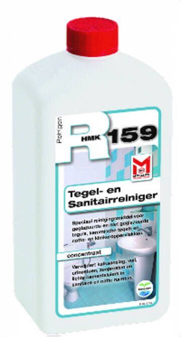 Moeller badkamerreiniger voor tegels en sanitair 1 liter r159.1 - Foto 2