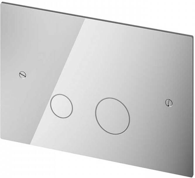 Hotbath Cobber bedieningspaneel geschikt voor Geberit UP320 17 x 25 x 0 4 cm chroom - Foto 2