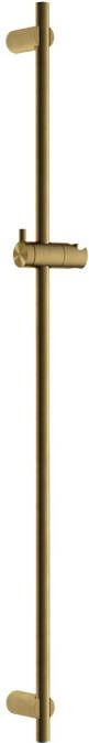 Hotbath Archie losse rvs316 glijstang 90 cm geborsteld messing PVD - Foto 2