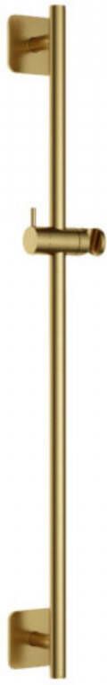 Hotbath Gal GL311BBP verstelbare glijstang 100 cm Geborsteld messing PVD - Foto 1