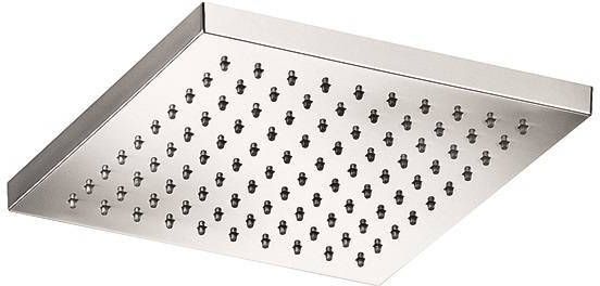 Hotbath Hoofddouche Mate 20x20 cm Opbouw Geborsteld Nikkel