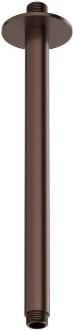 Hotbath ACE plafondbuis voor hoofddouche 30 cm geborsteld koper PVD - Foto 1