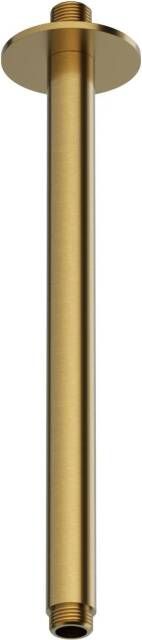 Hotbath ACE plafondbuis voor hoofddouche 30 cm geborsteld messing PVD - Foto 1