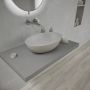 Ideavit Opbouw Waskom Solidthin 50x33x14.5 cm Solid Surface Mat Grijs - Thumbnail 2