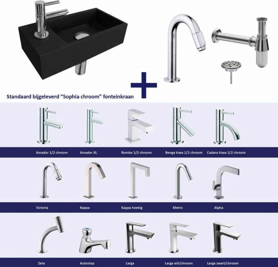 Ink Fonteinset Versus L s Zwart Chroom