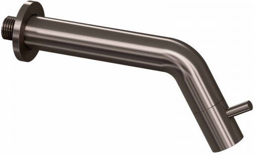 Douche Concurrent Toiletkraan Muur Inbouw Rond Koudwaterkraan Gunmetal Inkortbaar