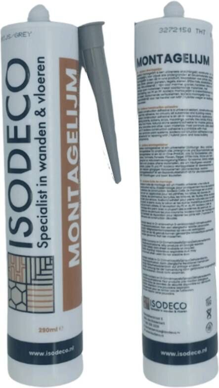 Isodeco Montagelijm Voor Marmer En Natuursteen Platen 290 ML