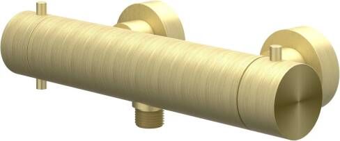 Ivy Concord Thermostatische Douchekraan opbouw cooltouch RVS316 geborsteld mat goud PVD 6201012