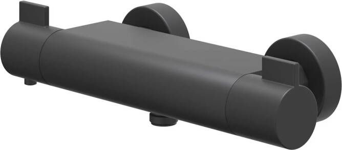 Ivy Pact Thermostatische Douchekraan opbouw Cooltouch Mat zwart PED 6202002