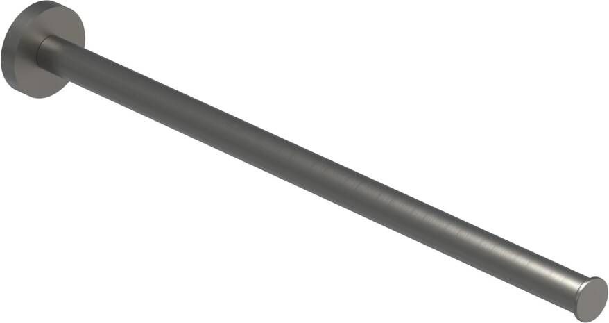 IVY Bond handdoekrek met één vaste houder 38 cm geborsteld metal black PVD