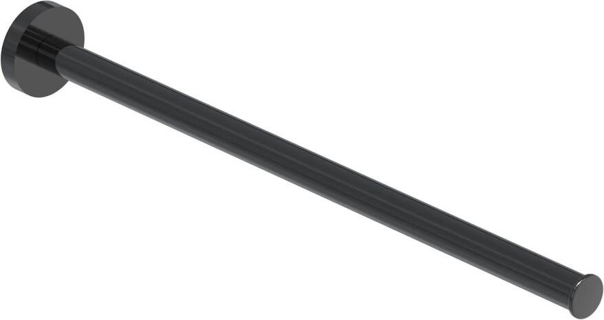 IVY Bond handdoekrek met één vaste houder 38 cm zwart chroom PVD