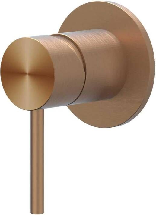 IVY Concord inbouw douchemengkraan eenhendel inclusief inbouwdeel RVS316 geborsteld mat koper PVD 6201063