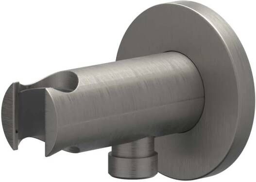 IVY Bond handdouchehouder met geïntegreerde wateruitlaat 1 2" geborsteld metal black PVD