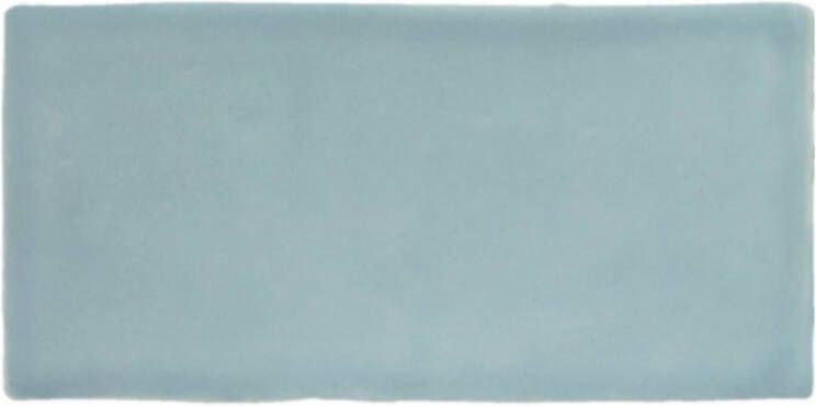 J-Stone Wandtegel Atlas Sky Mate 7.5x15 cm Mat Blauw