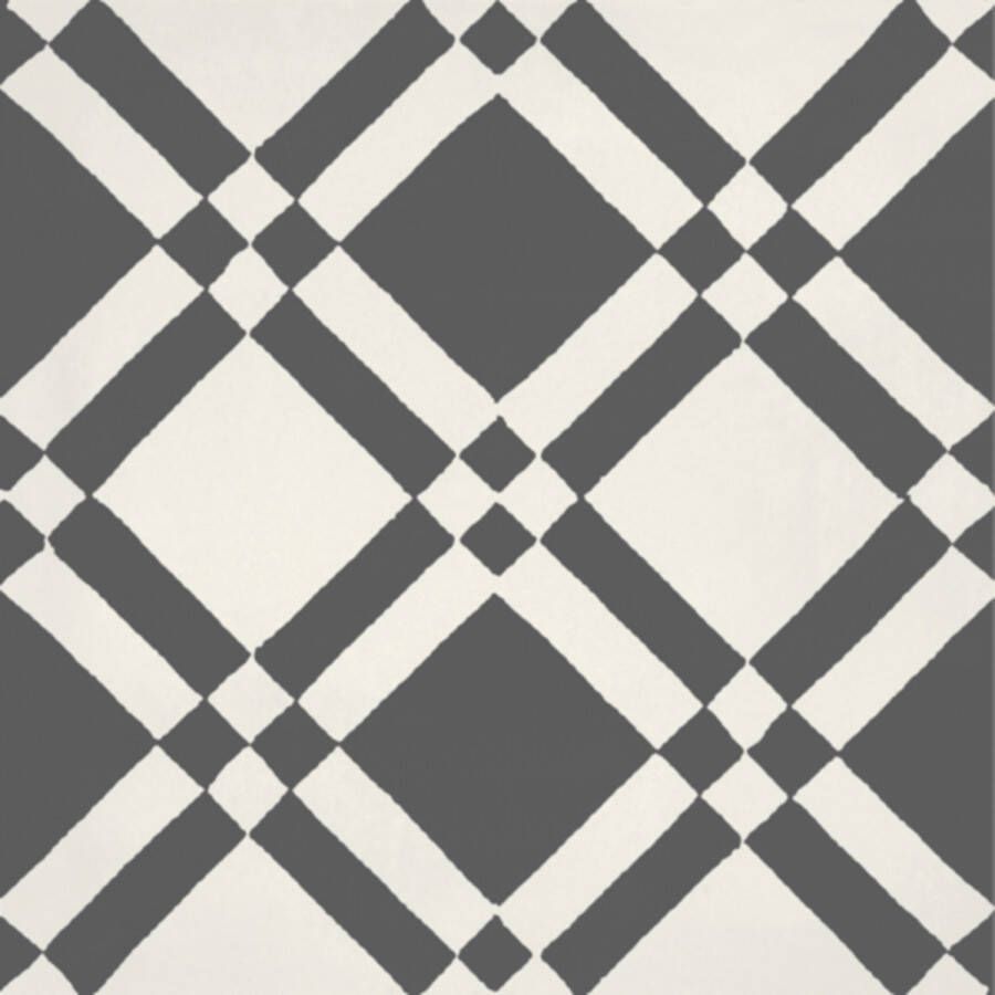 Jos. Hidro Decortegel 20x20cm 8.3mm porcellanato Almost Square Black 1426646