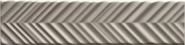 Jos. Wandtegel Dust Decor 5X20 cm Dove 9 mm Mat Chevron