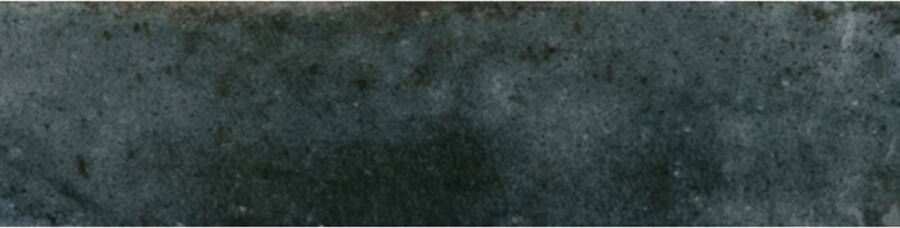 Ragno Look Wandtegel 6x24cm 10mm porcellanato Blu 1707700