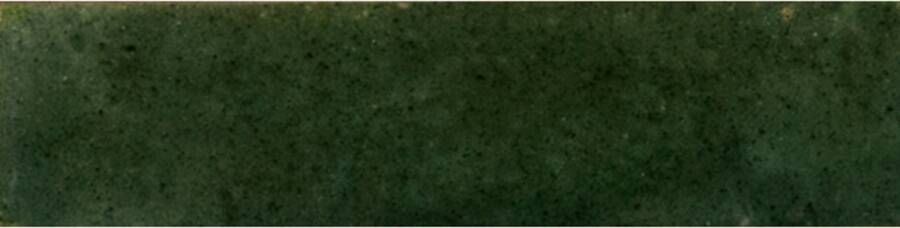Jos. Wandtegel Ragno Look Oliva 6x24 cm Glans Donker Groen