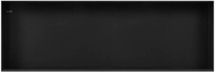 Looox Colour BoX inbouwnis 90x30x10cm RVS Zwart mat cbox90mz - Foto 2