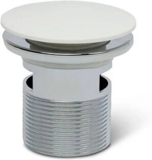 Luca Sanitair Clickwaste Vasca Mineral Stone Wit