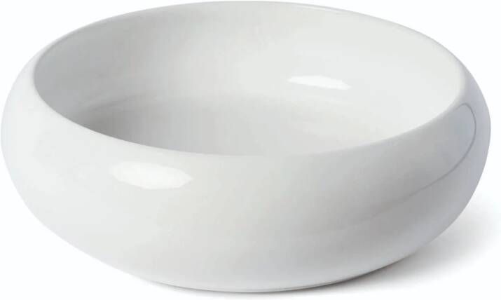 Luca Sanitair Waskom Ceramics Rond 41 5x41 5x12 Keramiek Glans Wit