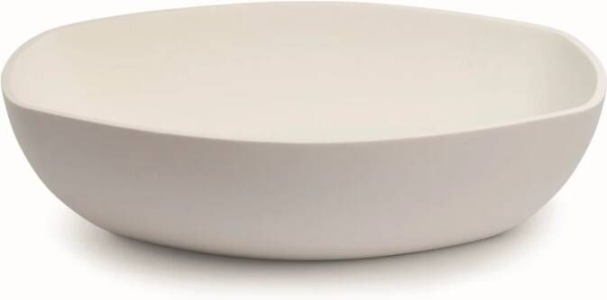 Luca Sanitair Waskom Opbouw Danish Oval 48x32 5x13 5 Mineral Stone Mat Wit OP=OP