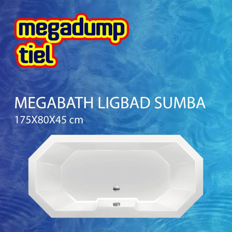 MegaBath Ligbad Sumba 175X80X45 cm
