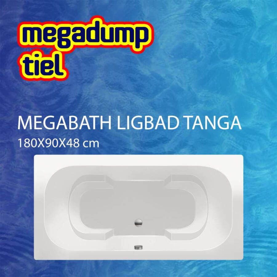 MegaBath Ligbad Tanga 180X90X48 cm
