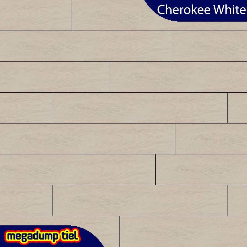 Monocibec Houtlook Vloertegel Cherokee 20X114 Cherokee White