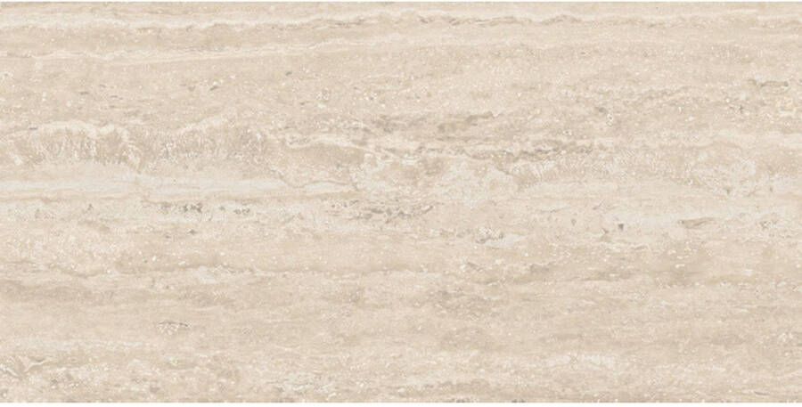Mykonos Vloertegel Travertino 60x120 cm Gerectificeerd Mat Sand