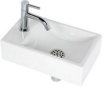 Plieger Austin Fonteinset Compleet 37X23X10 cm Links Wit